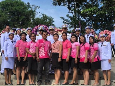 ภาพกิจกรรมพิธีวางพวงมาลา ศิลาศลัก วันปิยมหาราช
